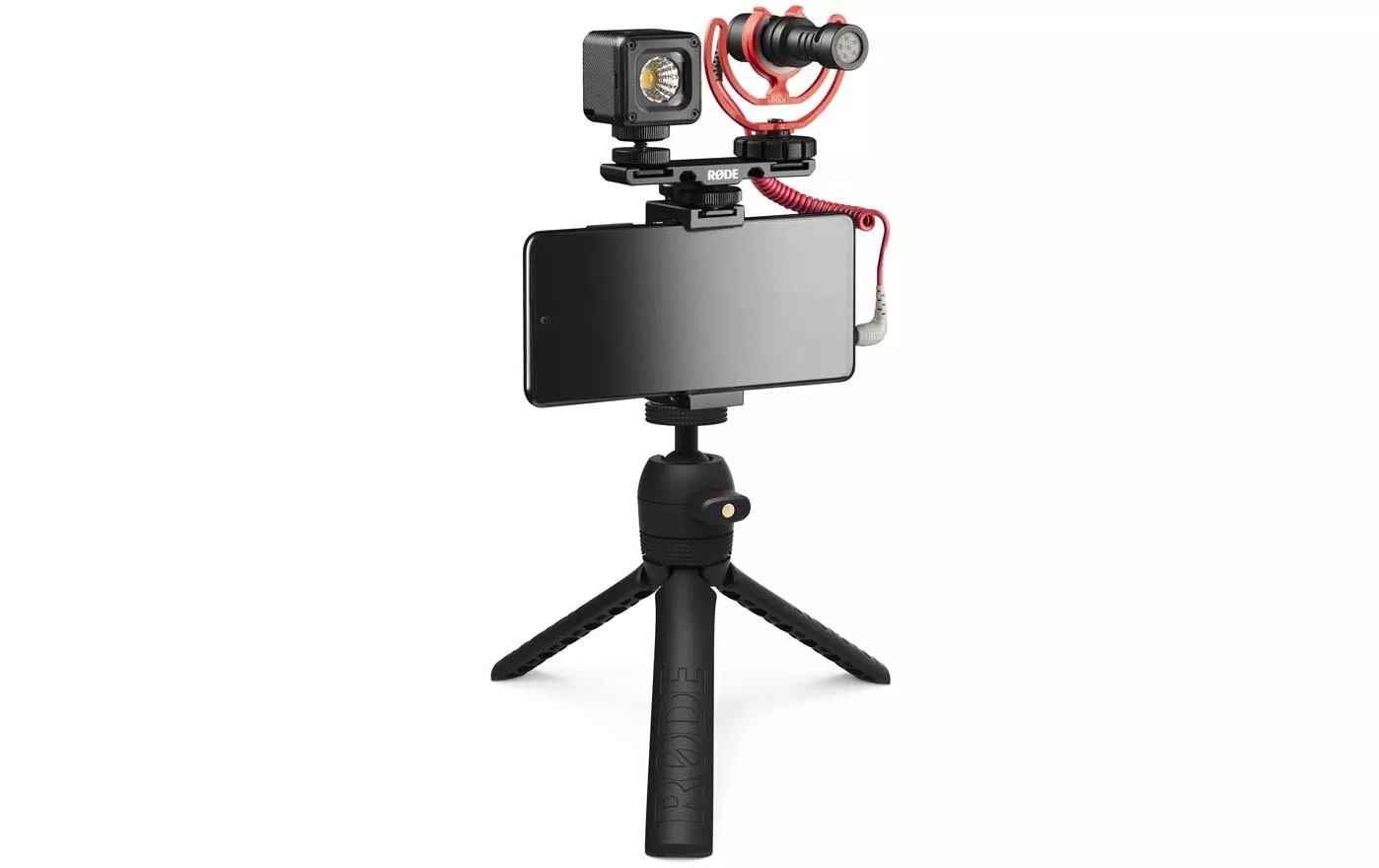 Microfono a condensatore Vlogger Kit universale