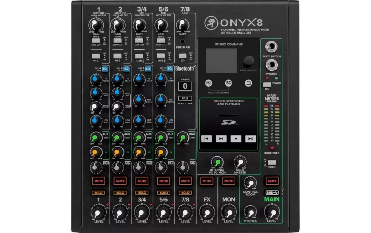 Table de mixage ONYX8 8 canaux
