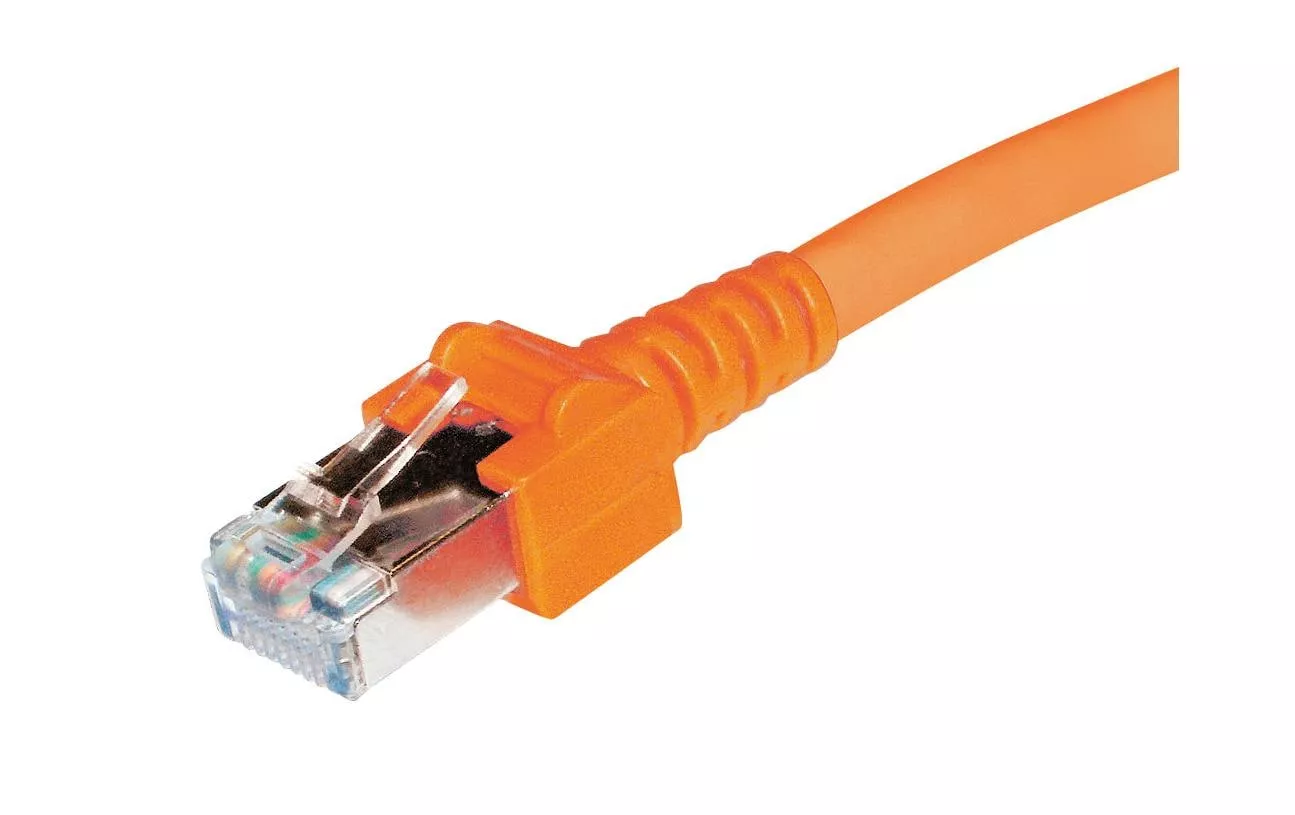 Câble de raccordement Cat 5e, S/UTP, 3 m, Orange