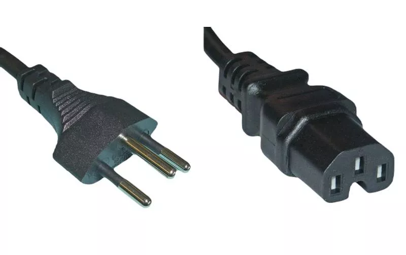 Câbles d\u2019alimentation 0.5 m C15 - T12, Noir