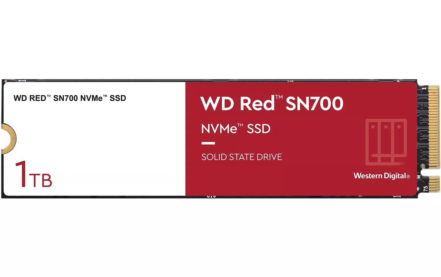 SSD Western Digital WD Red SN700 M.2 2280 NVMe 1000 GB