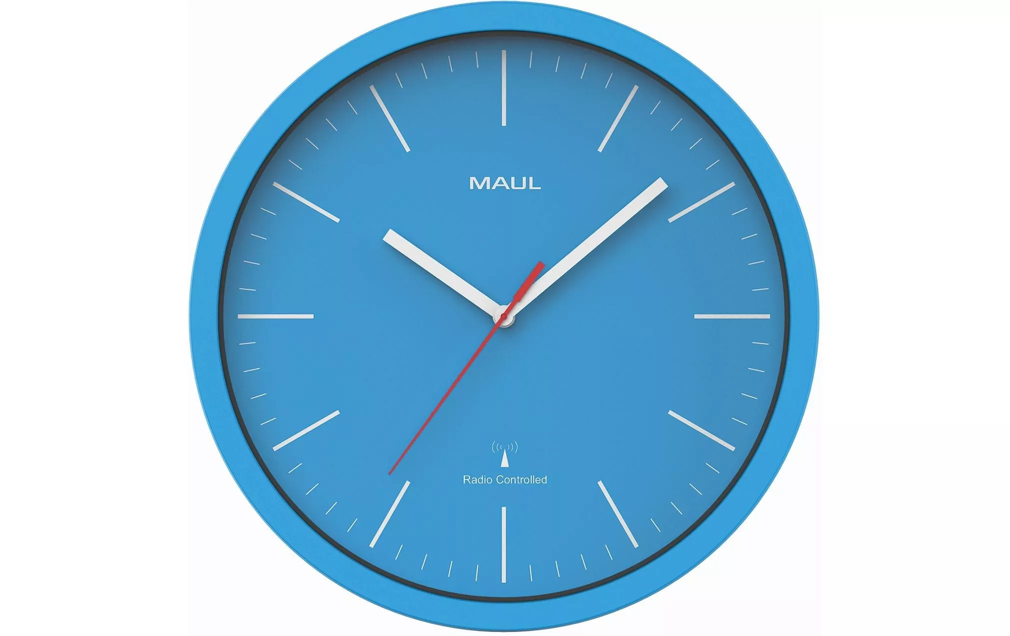 Orologio da parete MAULjump Ø 30,5 cm Blu