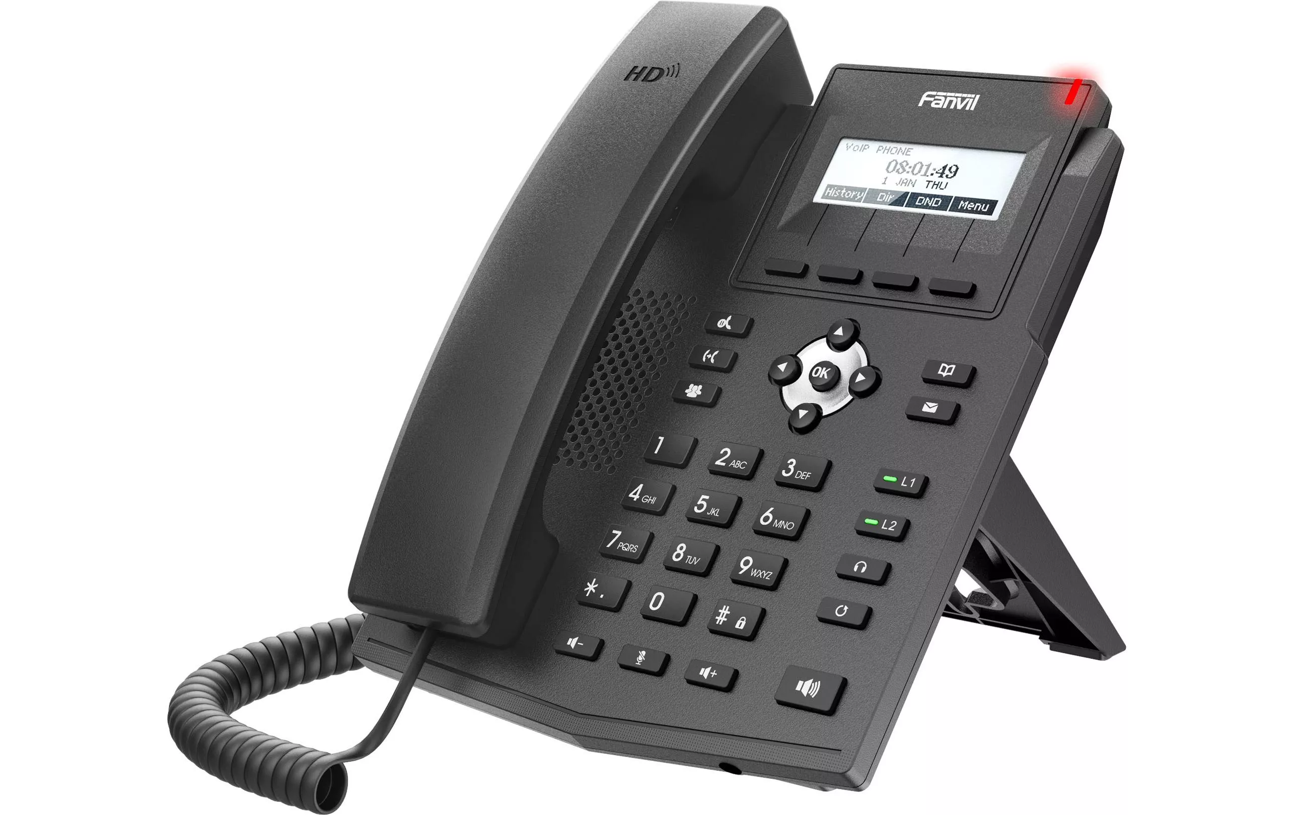 Téléphone de bureau X1SP Noir