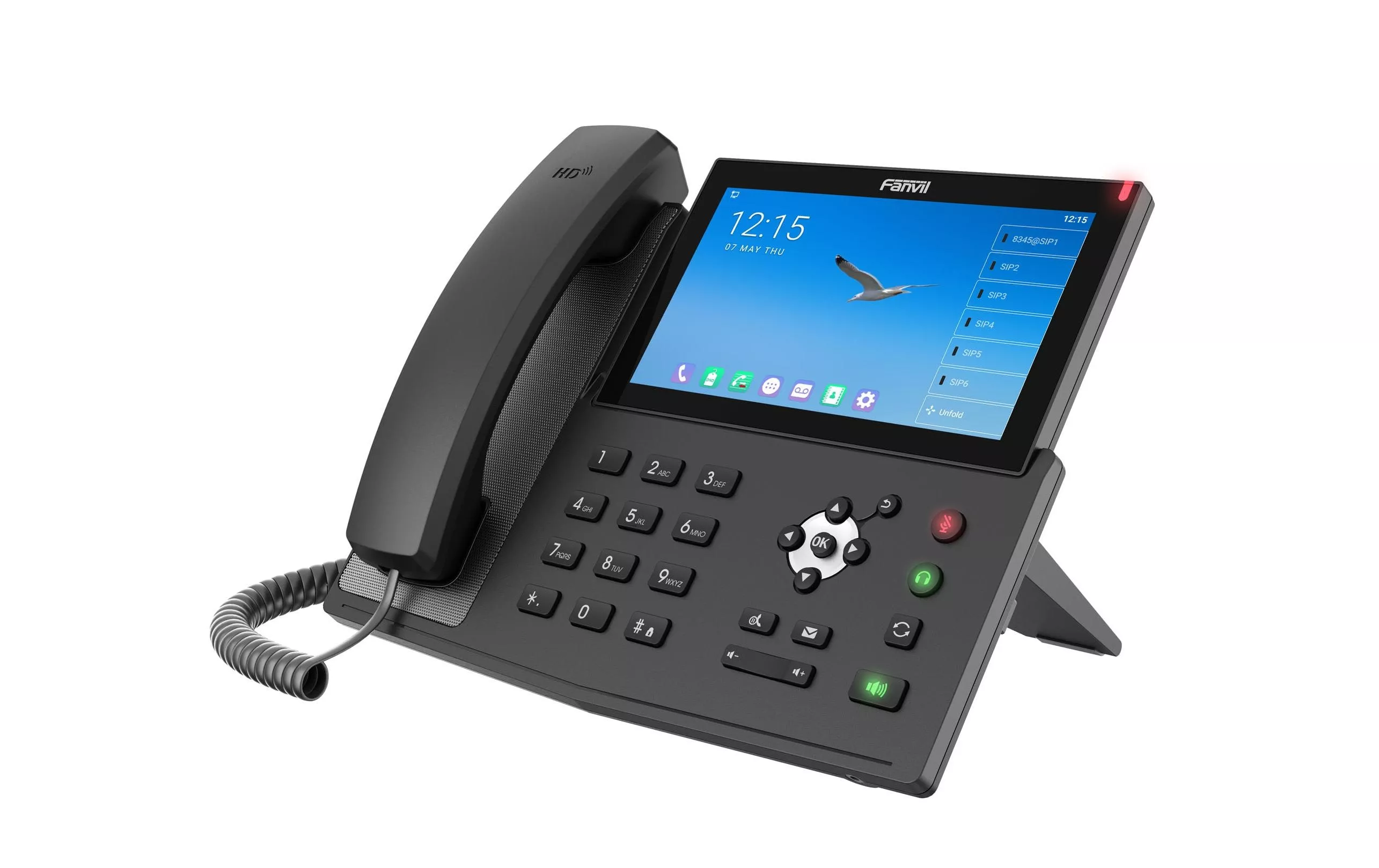 Desk Phone X7A nero