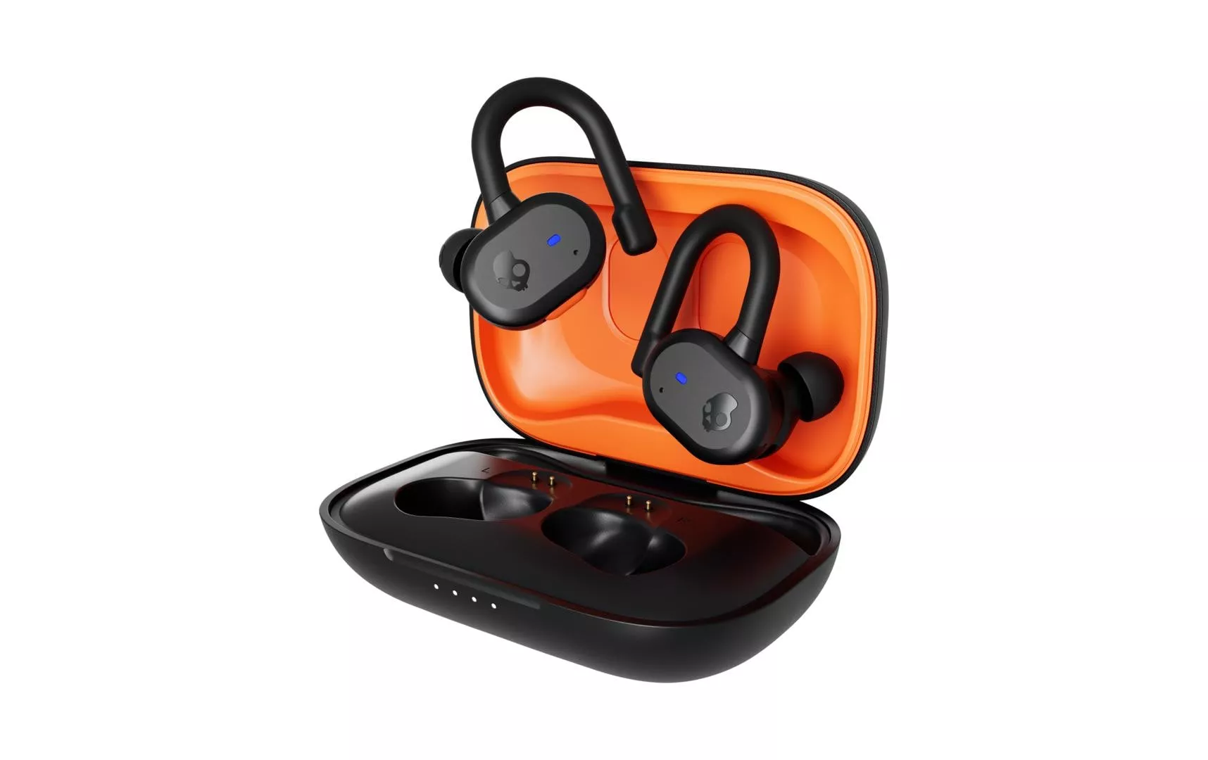 True Wireless In-Ear Headphones Push Active True Black/Orange