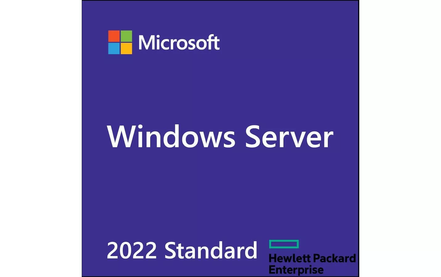 HPE Windows Server 2022 Standard 16 Core, D/E/F/I HPE ROK