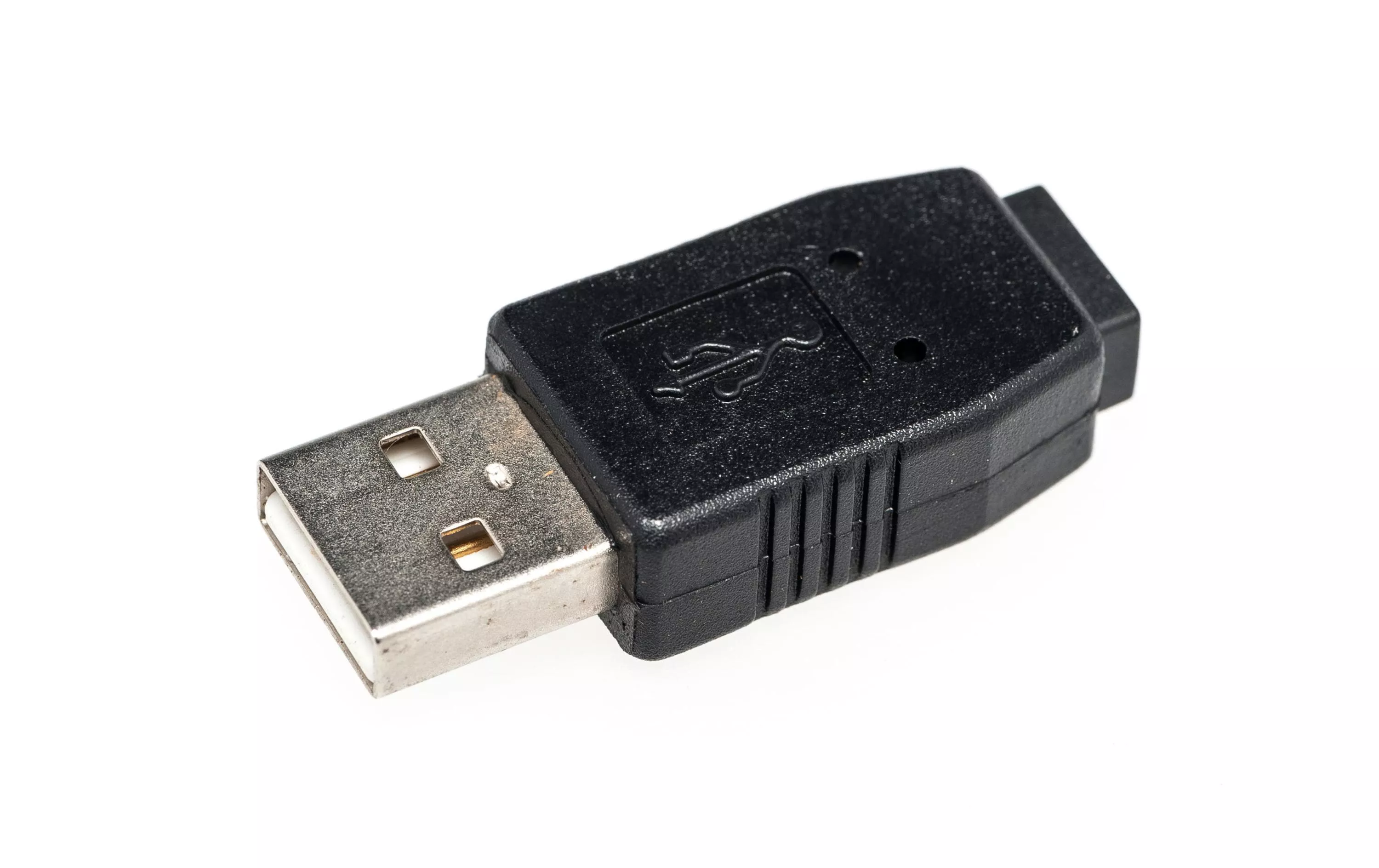 USB 2.0 Adapter USB-A Stecker - USB-MiniB Buchse
