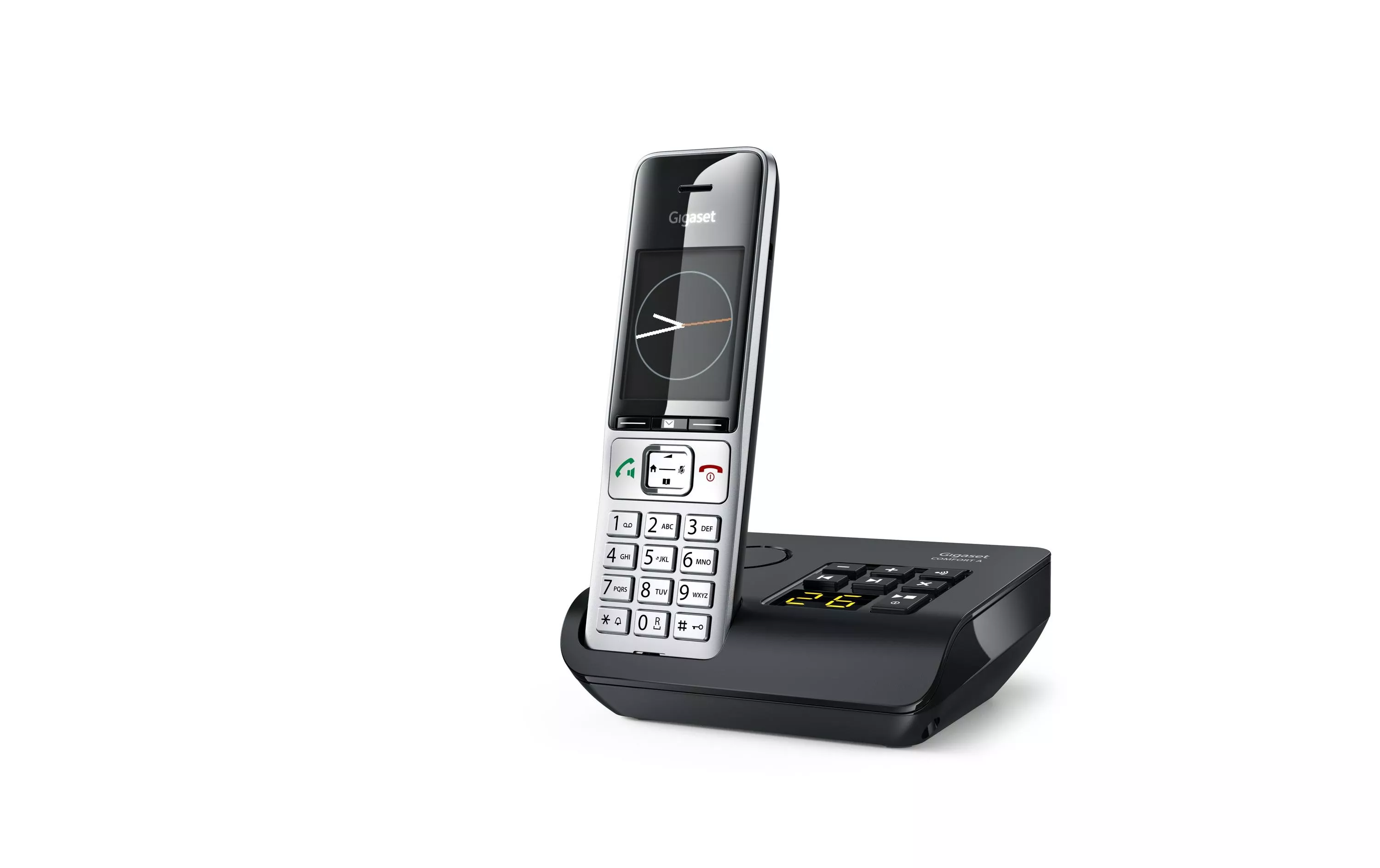 Comfort 500A Telefono cordless nero/argento