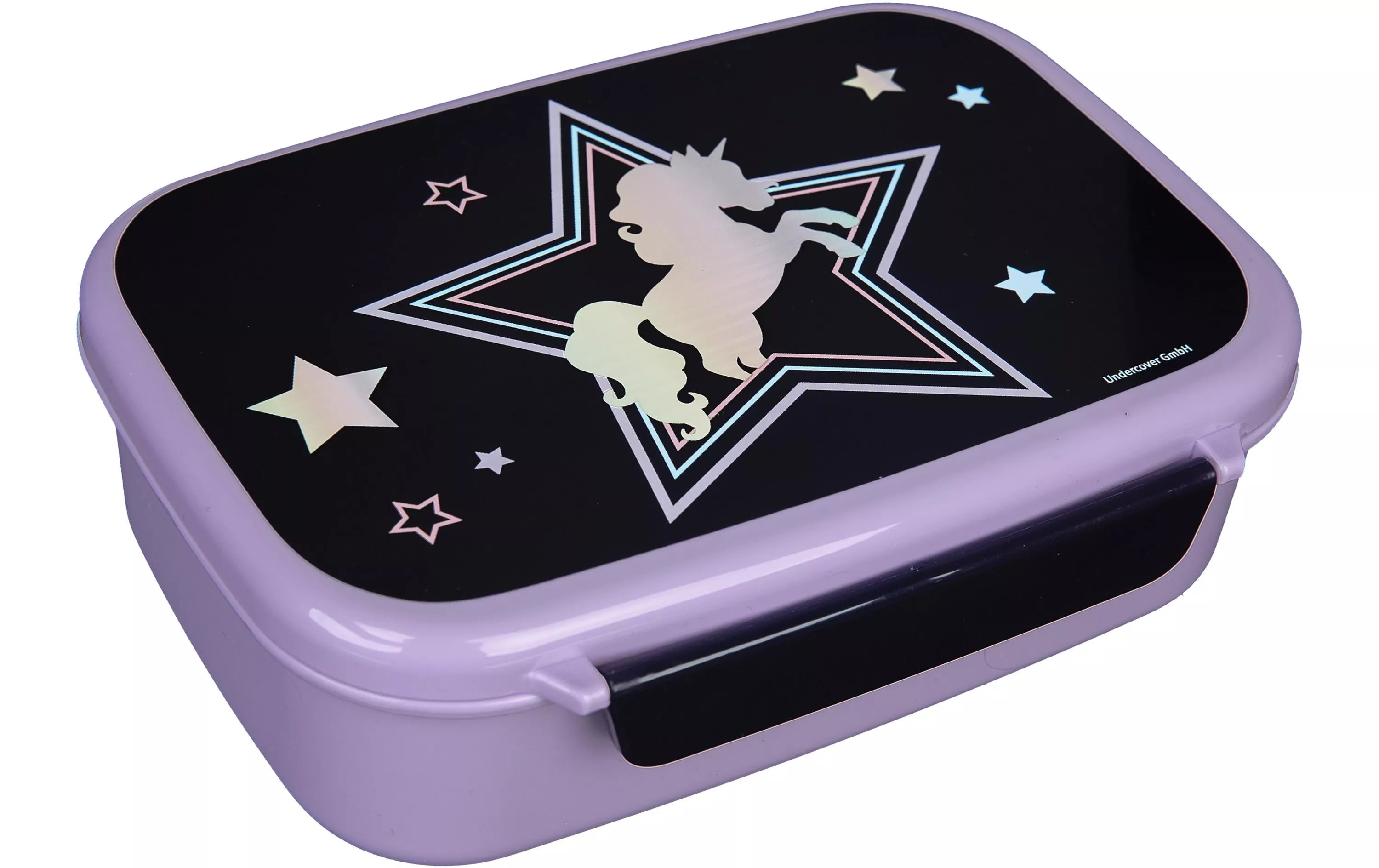 Lunchbox Unicorn viola/nero