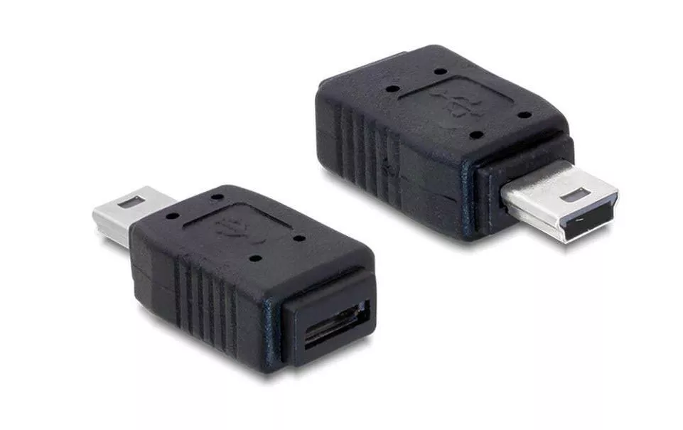 USB 2.0 Adapter USB-MiniB Stecker - USB-MicroB Buchse