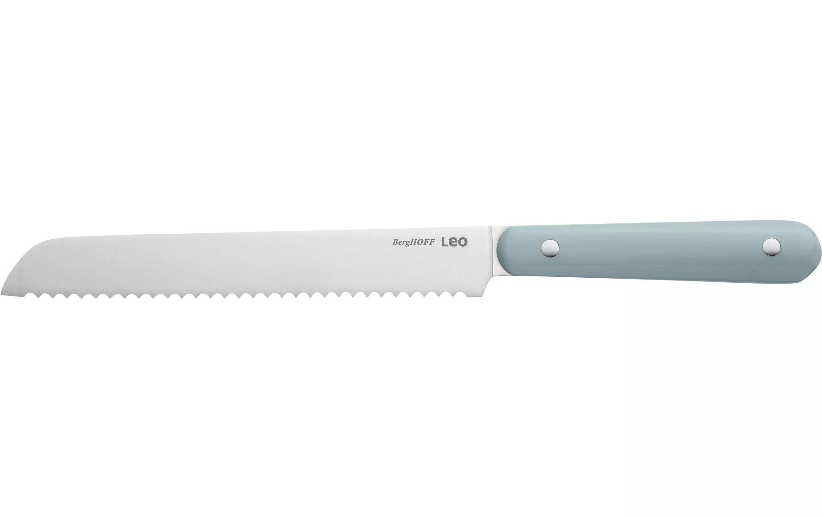 Couteau à pain Leo Slate 20 cm, Vert/Bleu