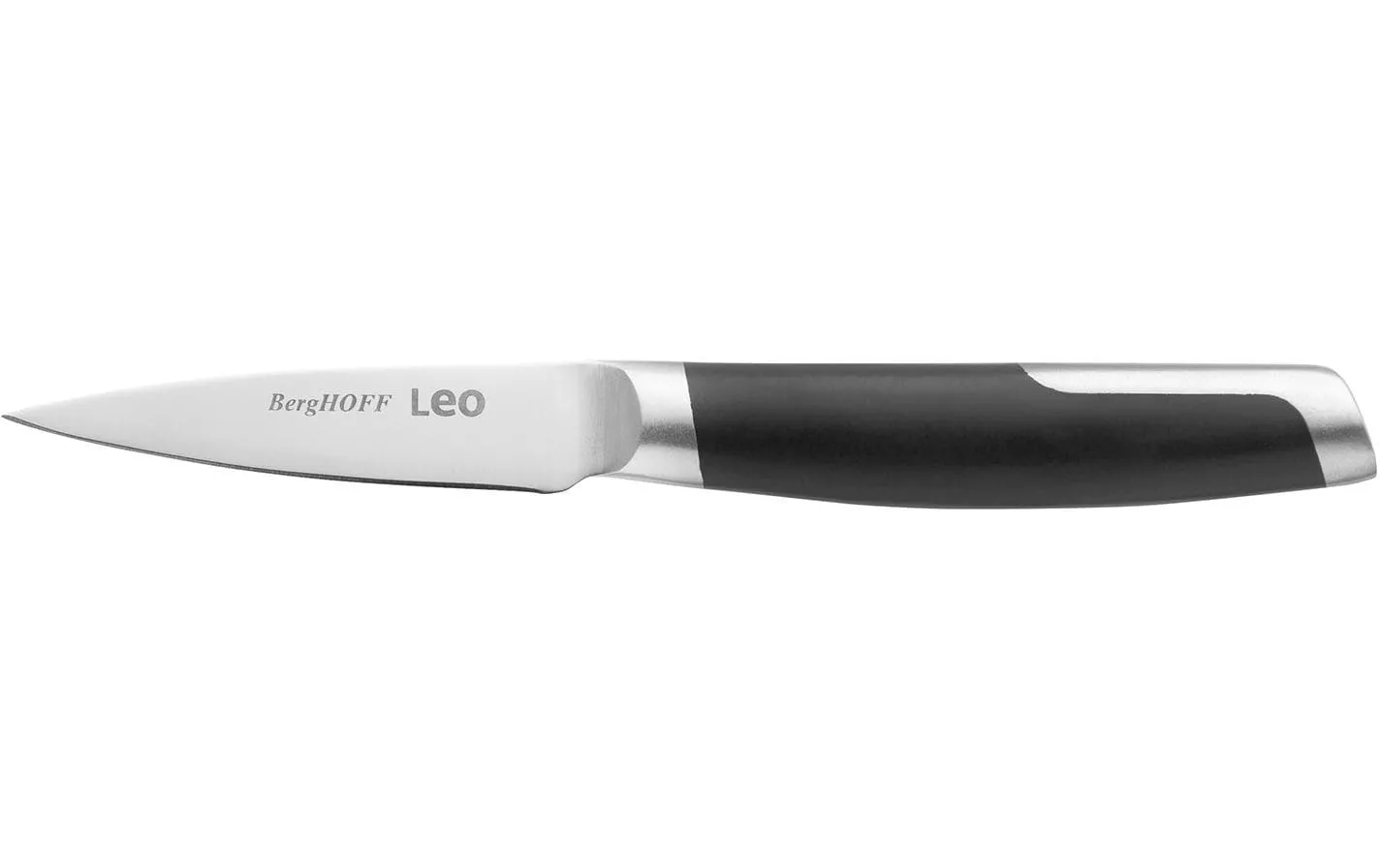 Couteau à légumes Leo Graphite 9 cm, Noir/Argenté
