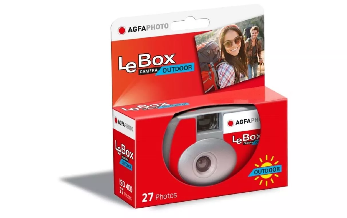 Macchina fotografica usa e getta Agfa LeBox Outdoor - Fotocamere compatte