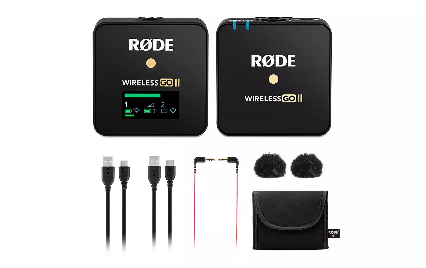 Sistema Rode Wireless GO II a trasmissione singola