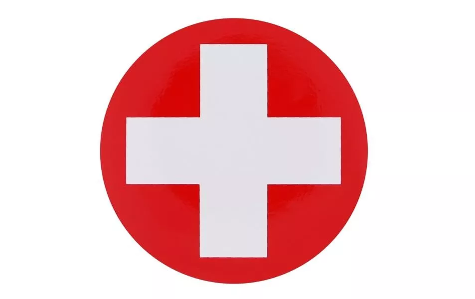 Adesivo OEM Croce Svizzera 30 mm