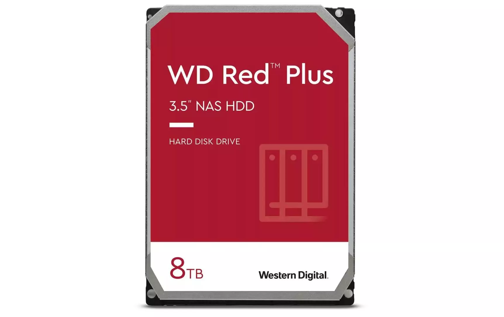 Western Digital Harddisk WD Red Plus 3.5\" SATA 8 TB