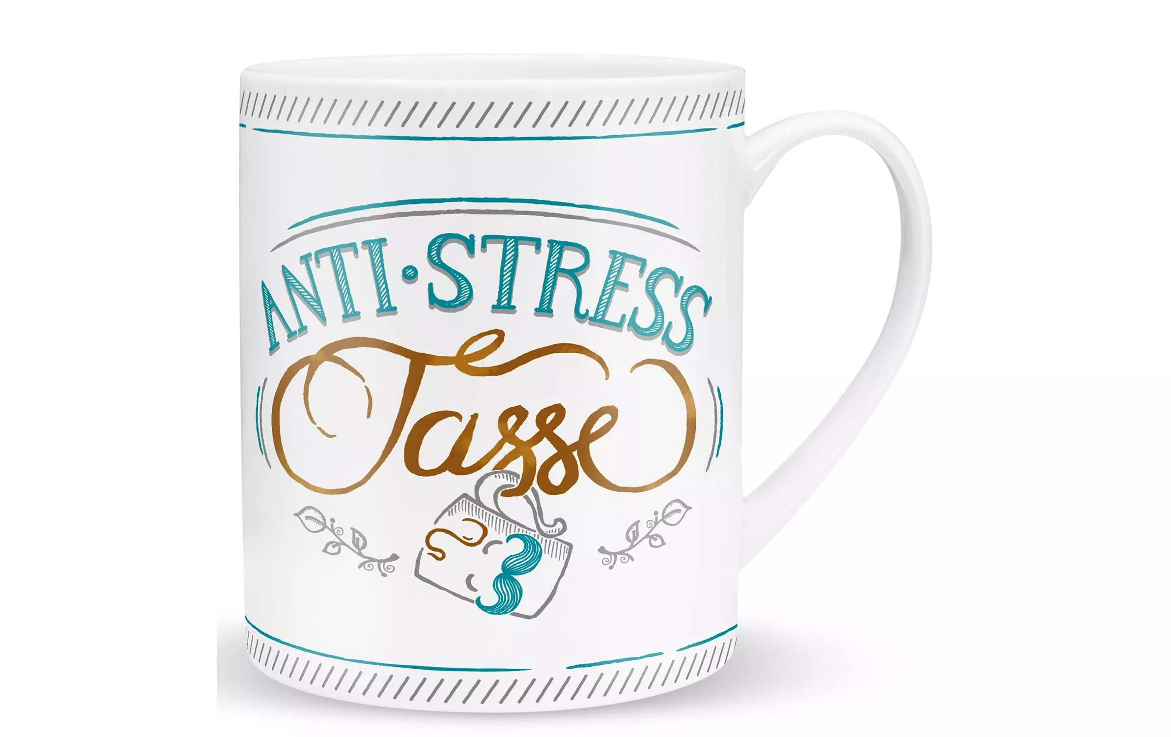 Tasse universelle Anti-stress 600 ml, 1 Pièce/s, Blanc