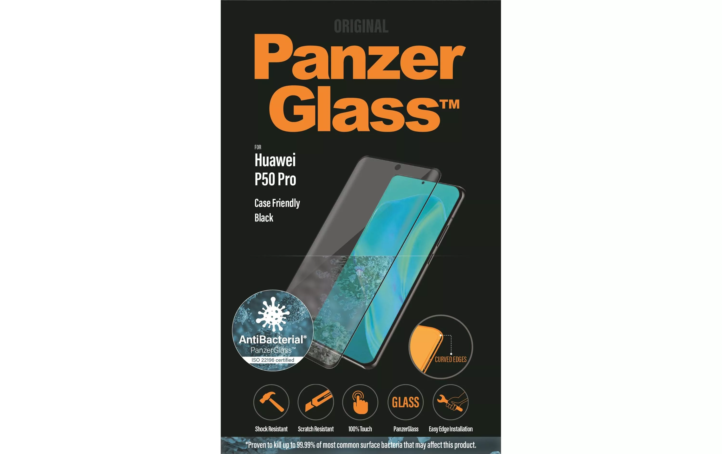 Armour Glass Screen Protector Case Friendly Huawei P50 Pro