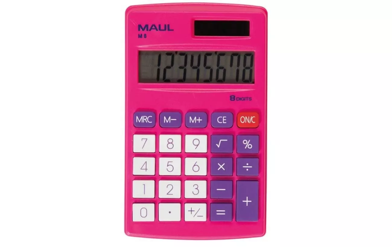 Calculatrice M8 Rose