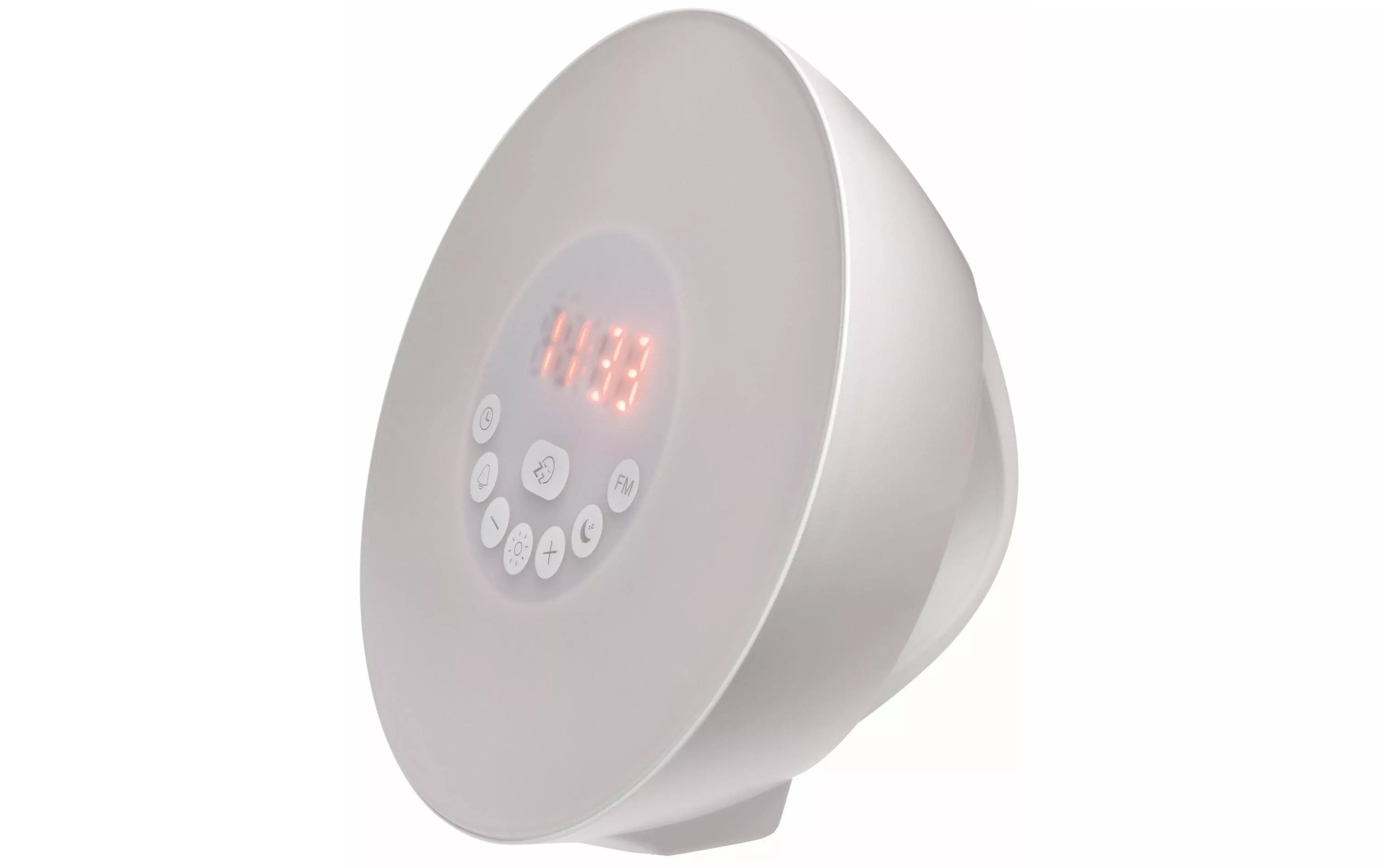 Digital Alarm Clock Wake up Light White