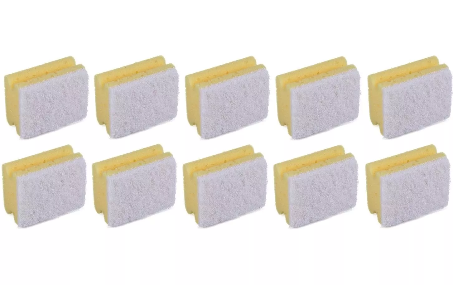 Sponge Professional 10 pezzi, giallo/bianco, piccolo