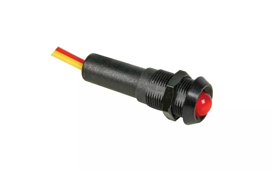 LED-Signalleuchte 10 mm 12 V DC, Rot