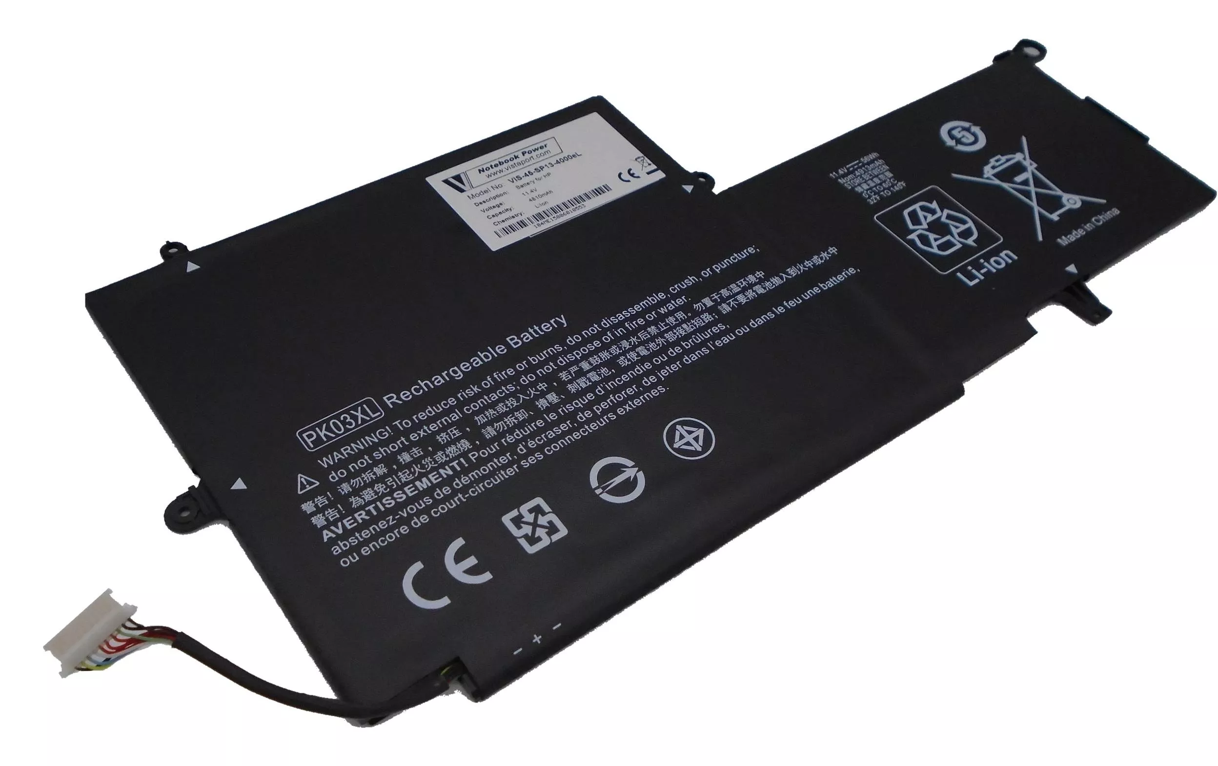 Batteria Vistaport per HP Spectre X360 13-4000