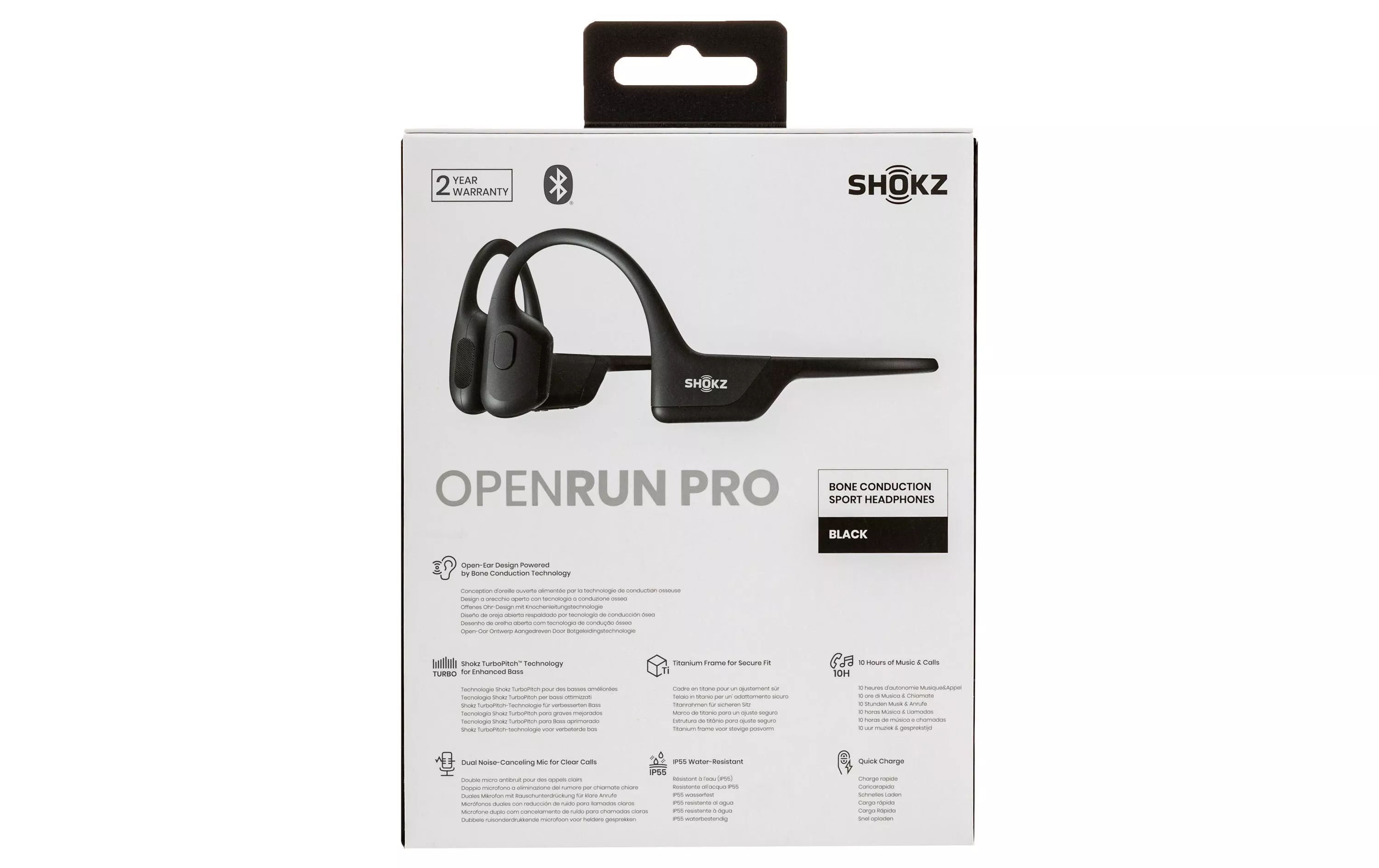 Shokz OpenRun Pro Beige - Ecouteurs conduction osseuse - La boutique d'Eric