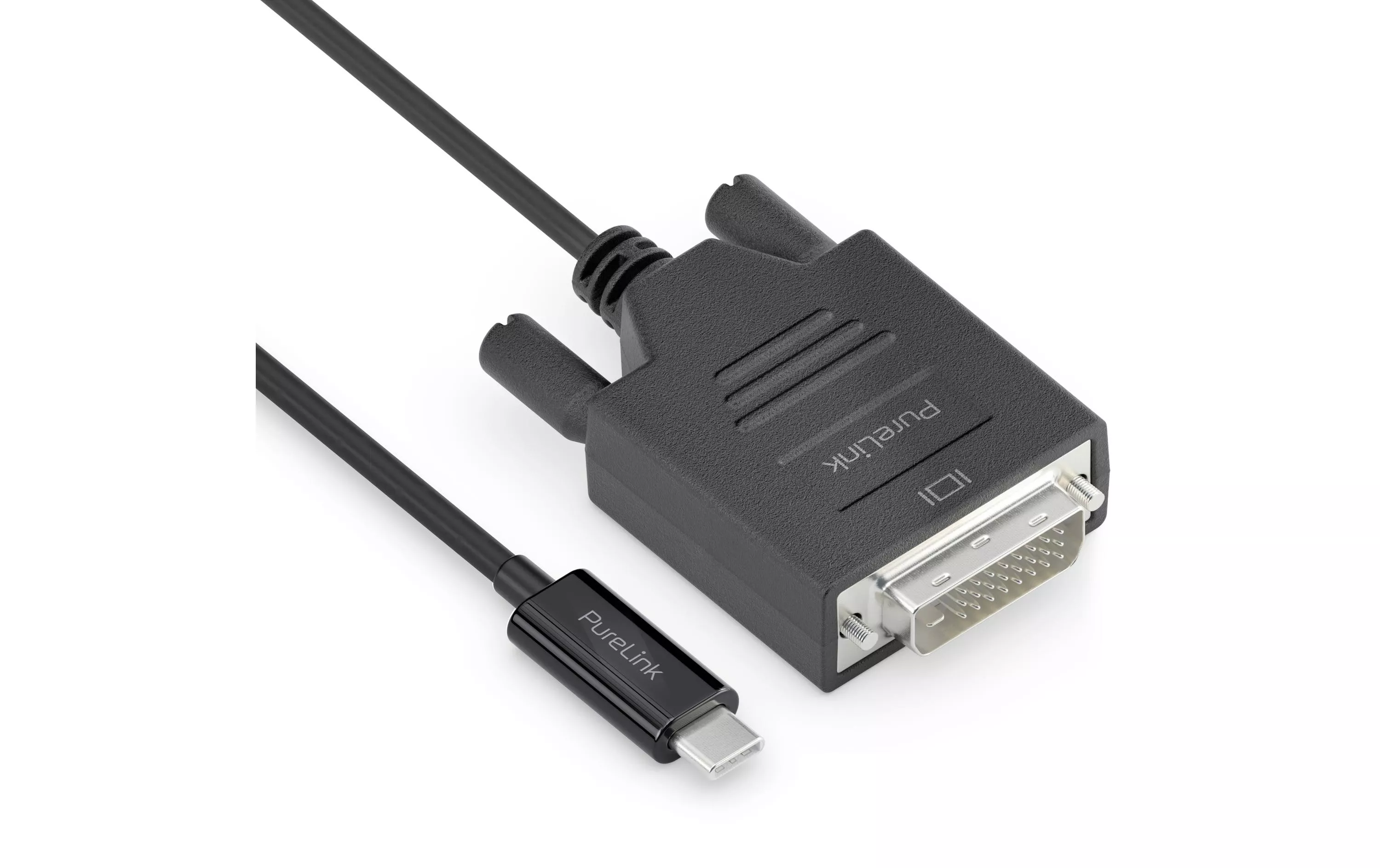 Kabel IS2211-015 USB Type-C - DVI-D, 1.5 m, Schwarz