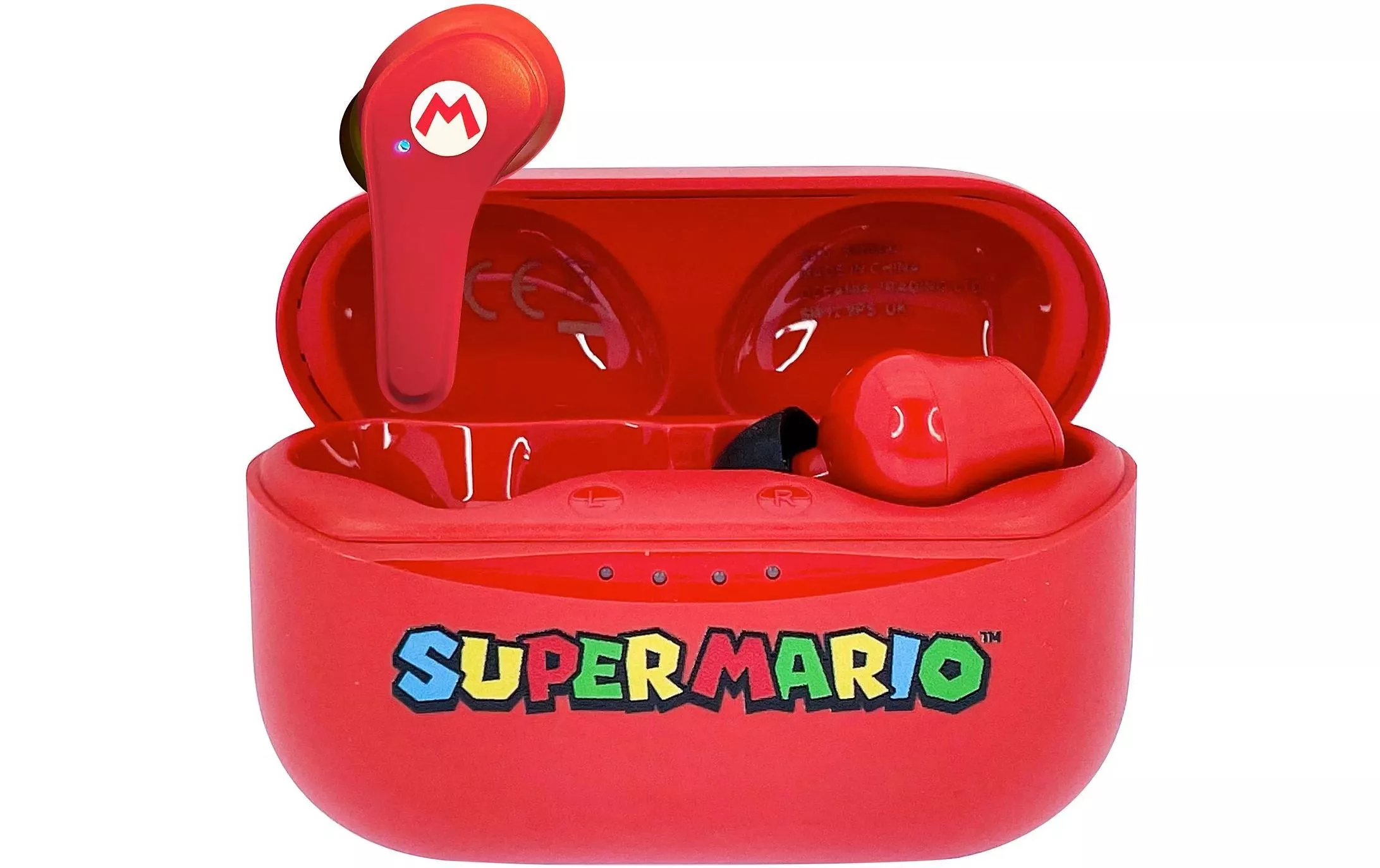True Wireless In-Ear Headphones Nintendo Super Mario Red