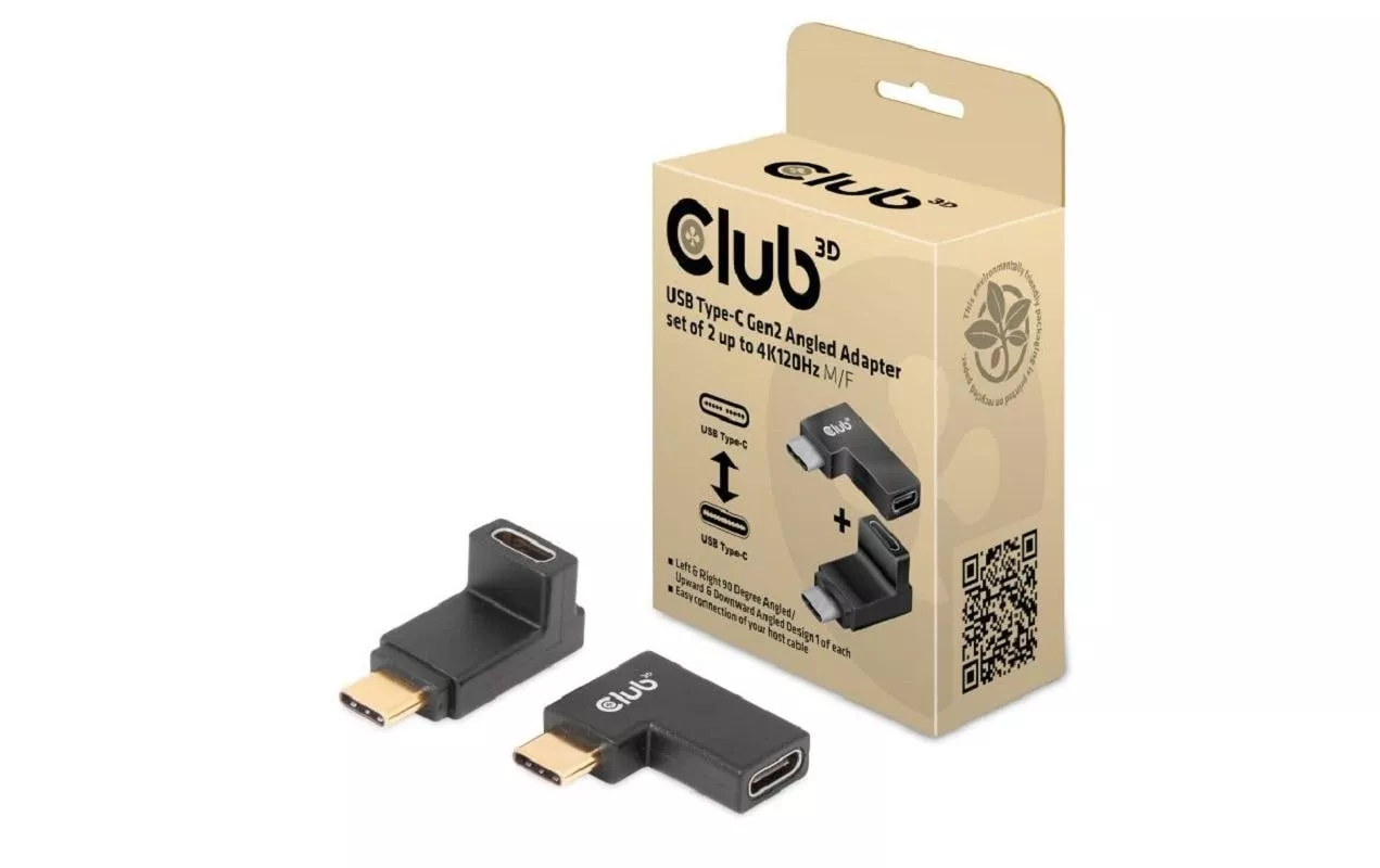 Adattatore USB Club 3D CAC-1528 Set di 2