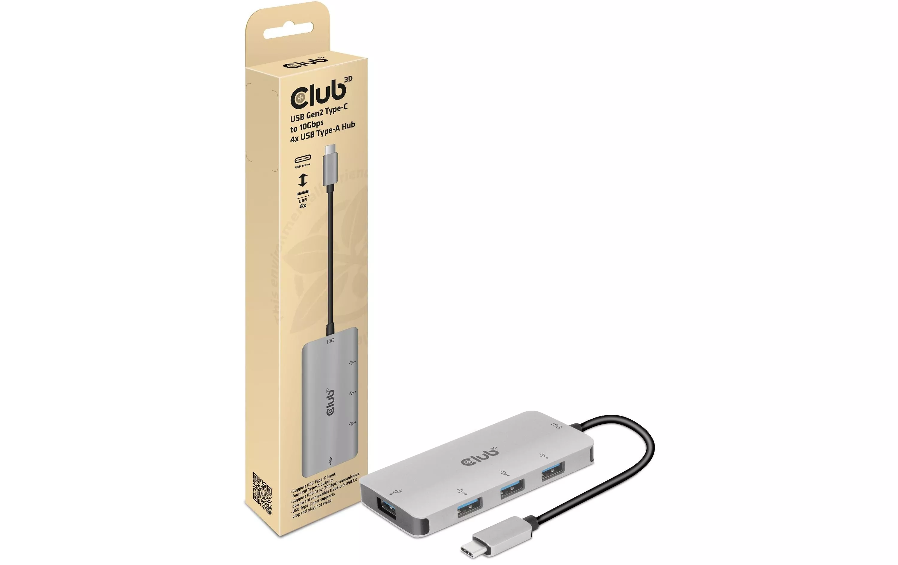 Hub USB Club 3D CSV-1547