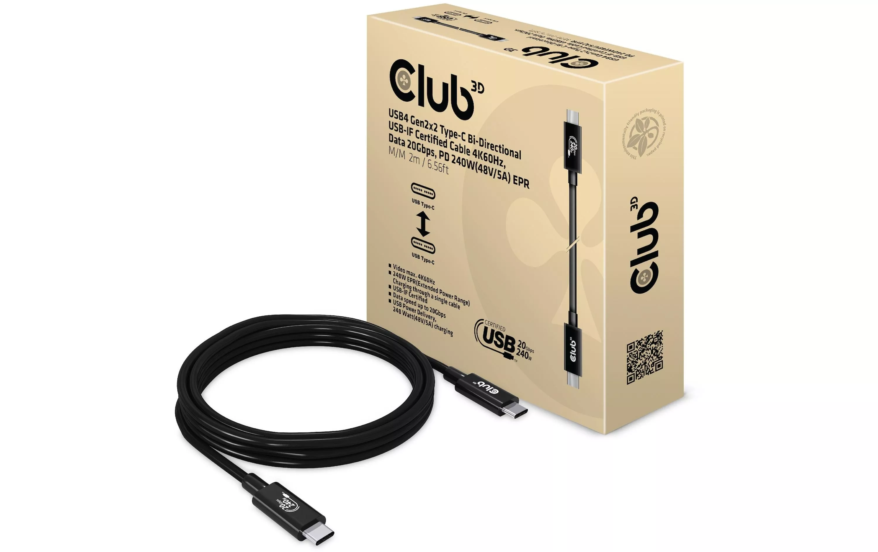 USB-Kabel CAC-1575 USB C - USB C 2 m