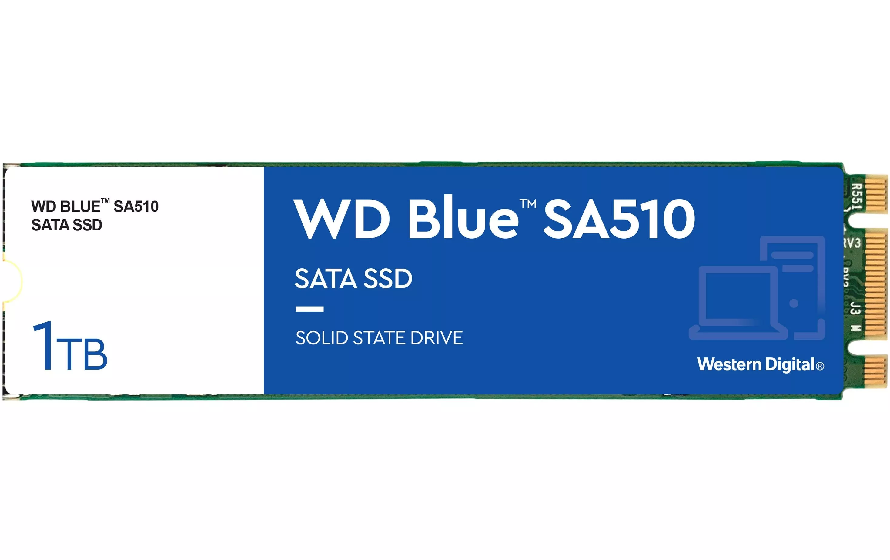 Western Digital SSD WD Blue SA510 M.2 2280 SATA 1000 GB