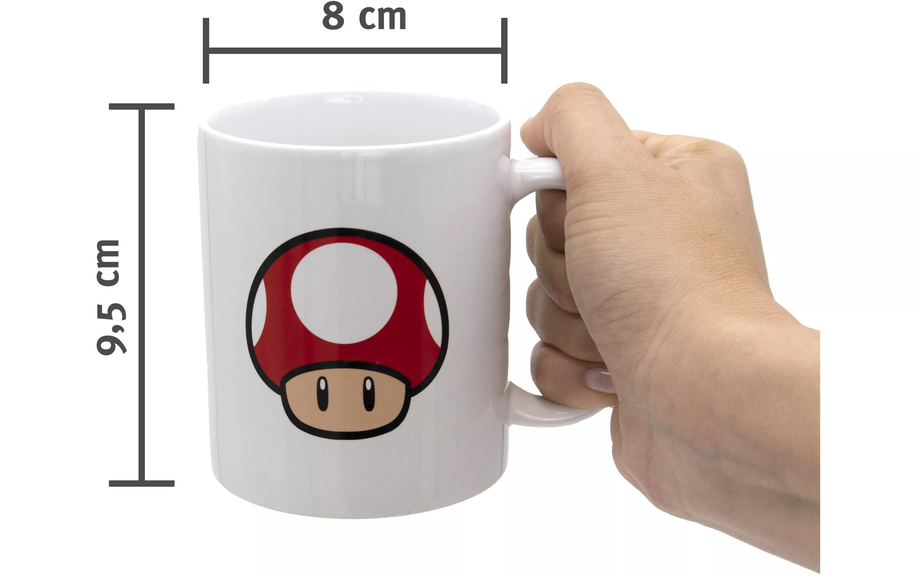 Tazza da caffè in incognito Super Mario Mushroom - Gaming
