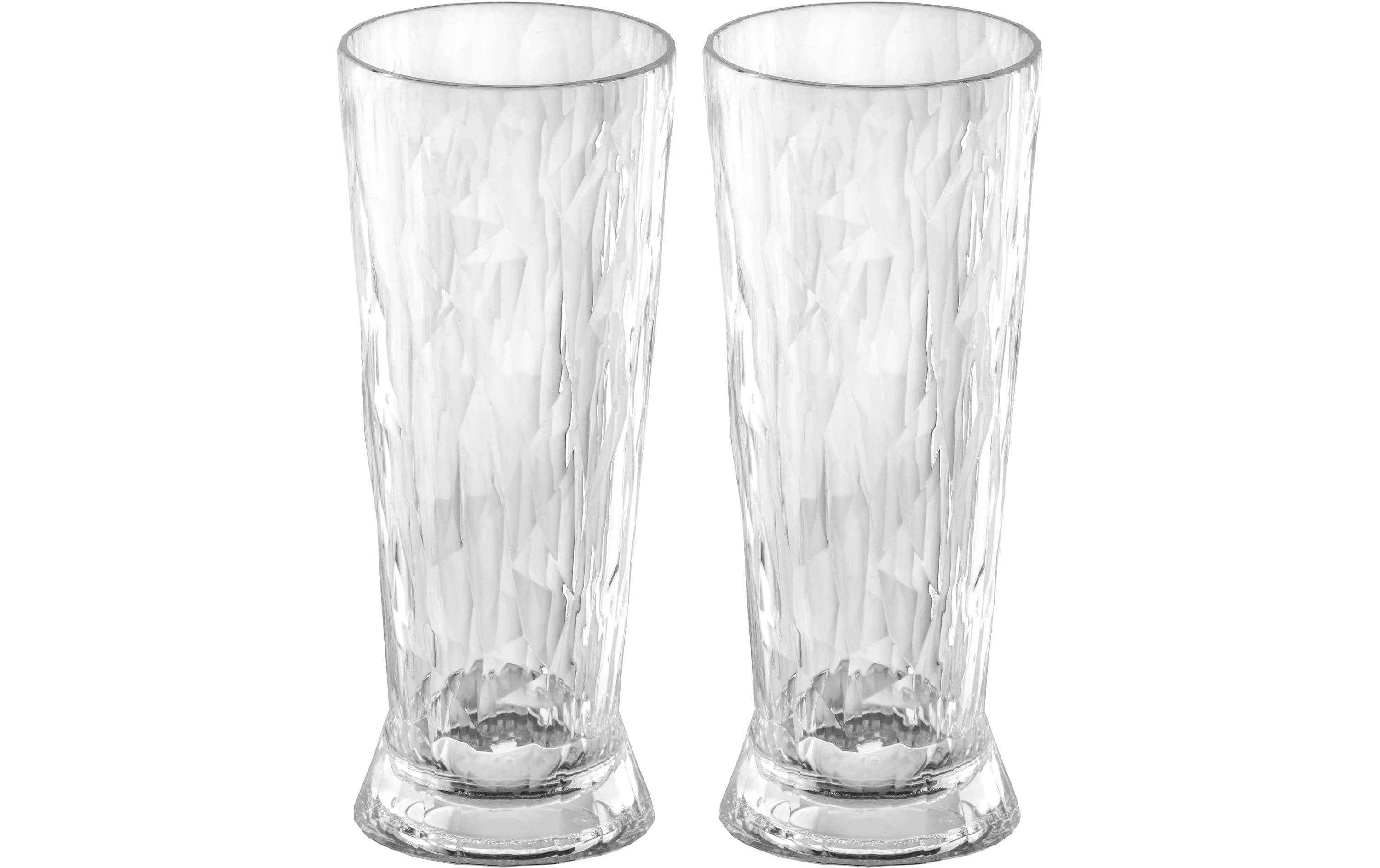 Bicchiere da birra Koziol Superglass Club n. 10, 300 ml, 2 pezzi,
