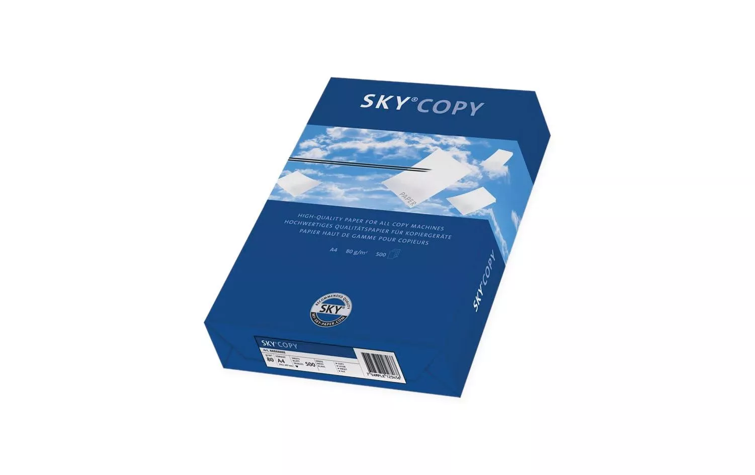 Carta copiativa Sky A3, bianca, 80 g/m², 500 fogli - Carta ⋅ Etichette