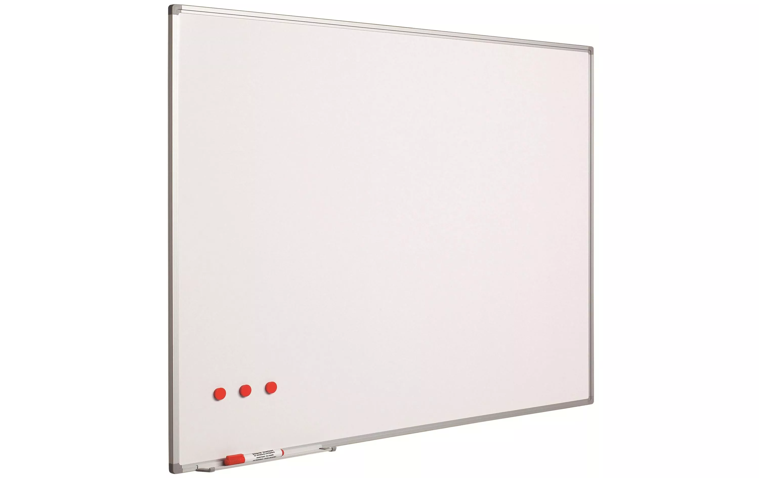 Magnethaftendes Whiteboard Budgetline 90 cm x 120 cm, Weiss