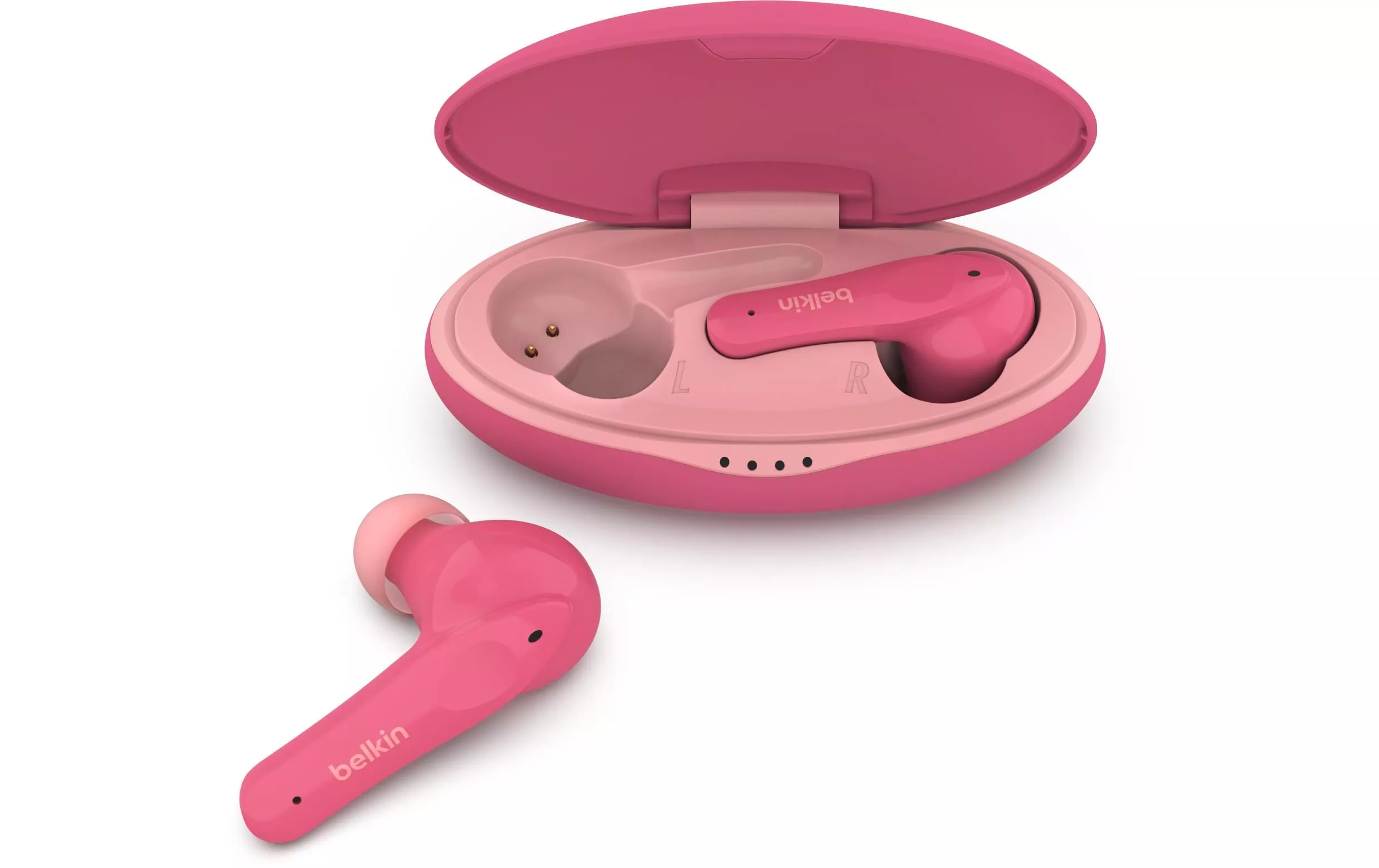 True Wireless In-Ear-Kopfhörer Soundform Nano Pink - On-Ear ⋅ Over-Ear  Bluetooth oder Kabel