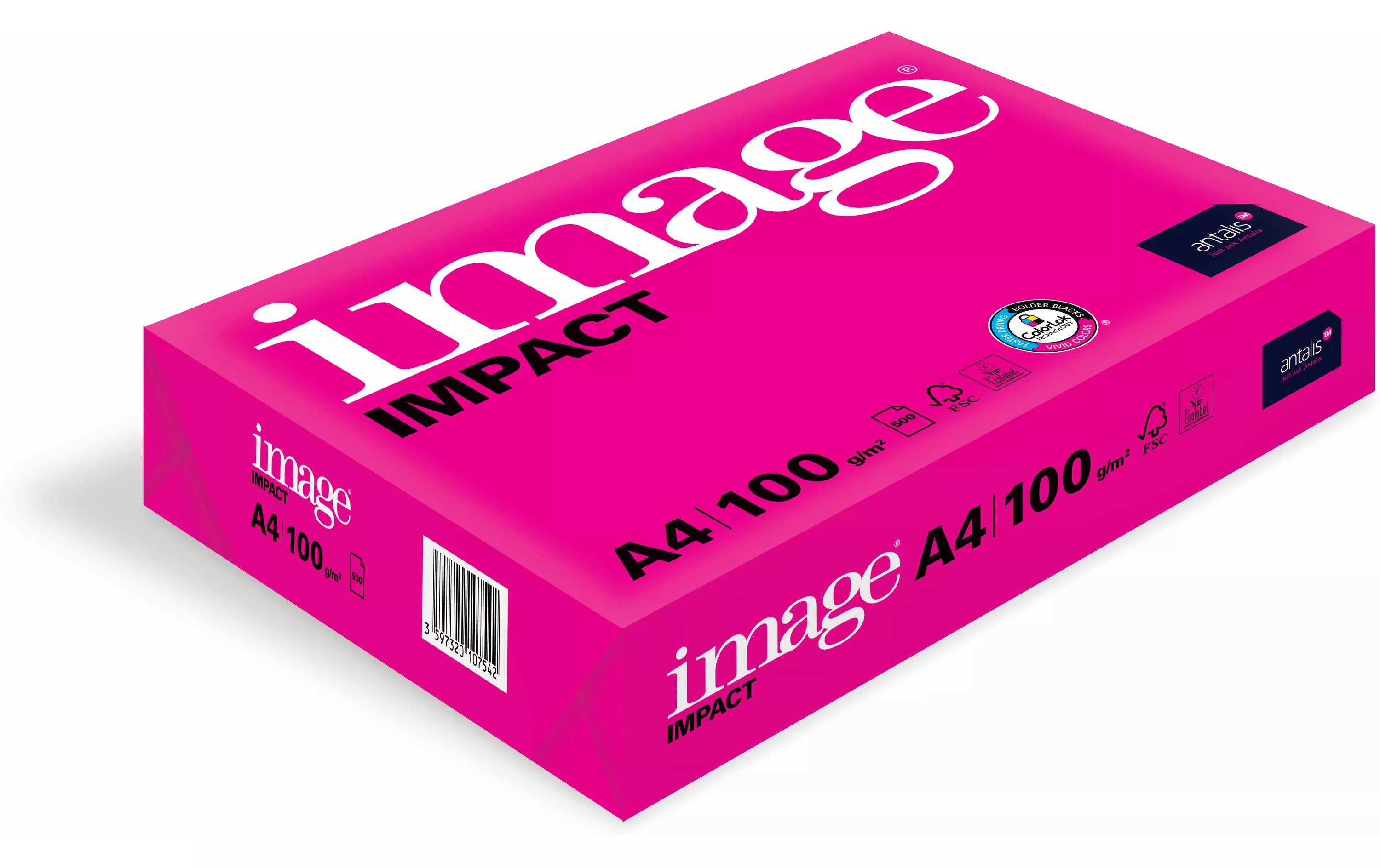 Kopierpapier Impact A4, Hochweiss, 100 g/m², 500 Blatt