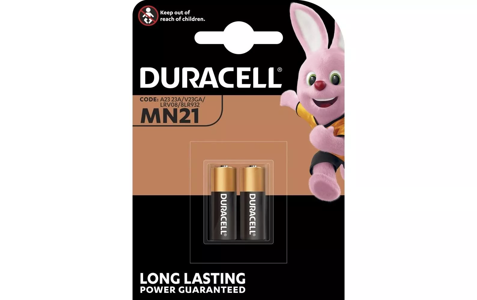 Batteria Duracell Alcalina MN21 2 pezzi