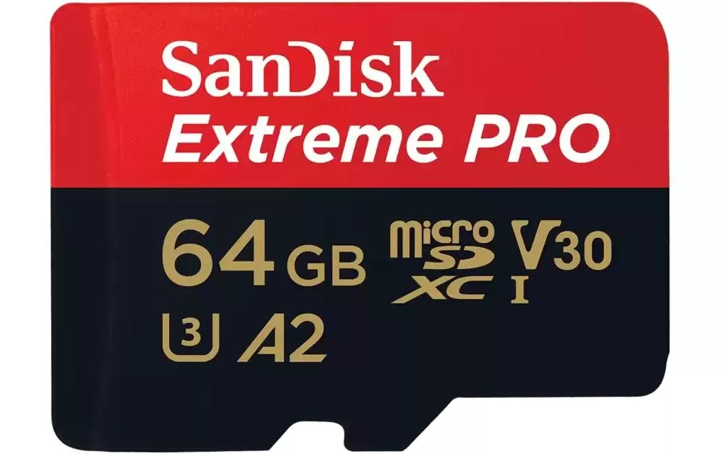 Carte microSDXC Extreme PRO 64 GB - Cartes mémoire