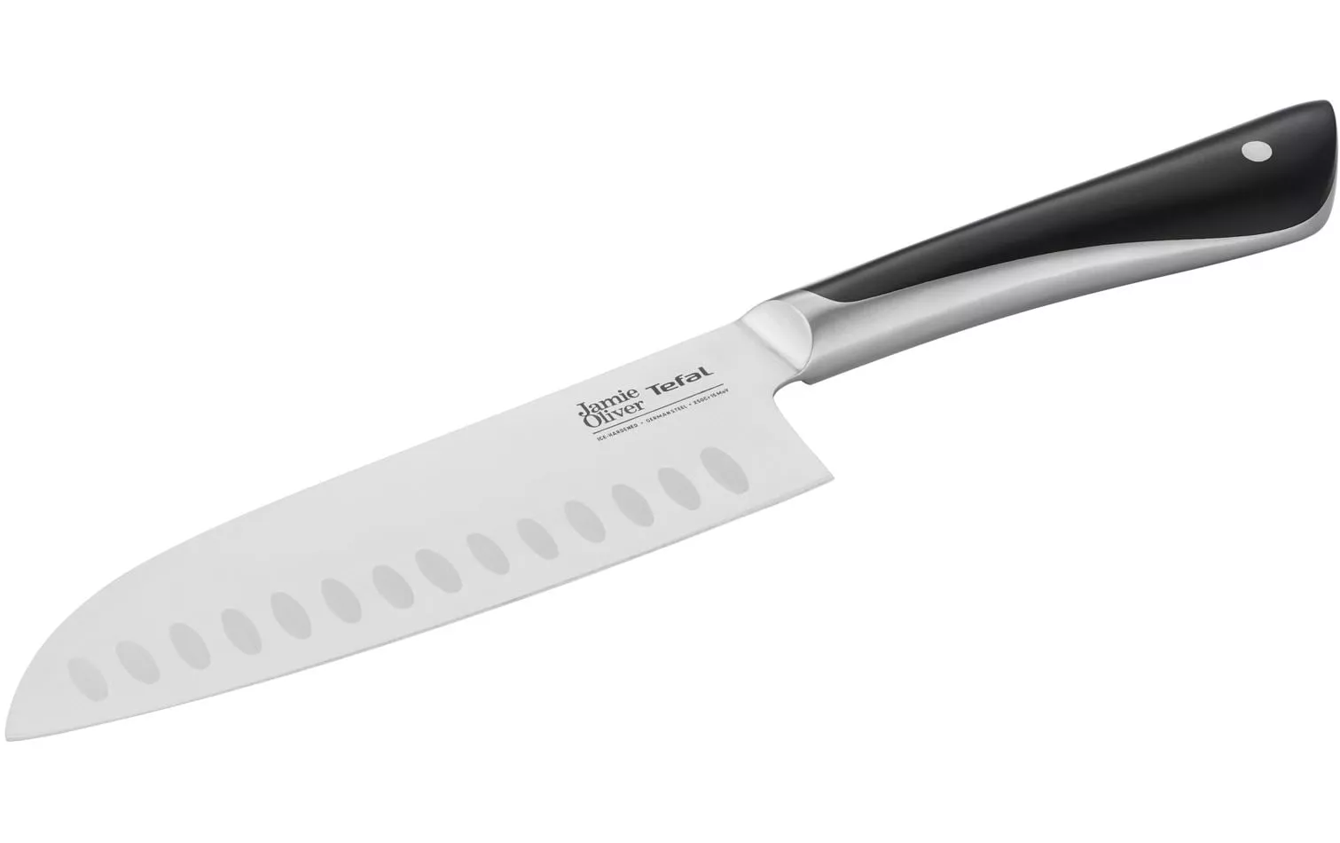 QoQa - Tefal Bloc en bois avec 5 couteaux de cuisine Ingenio Ice Force