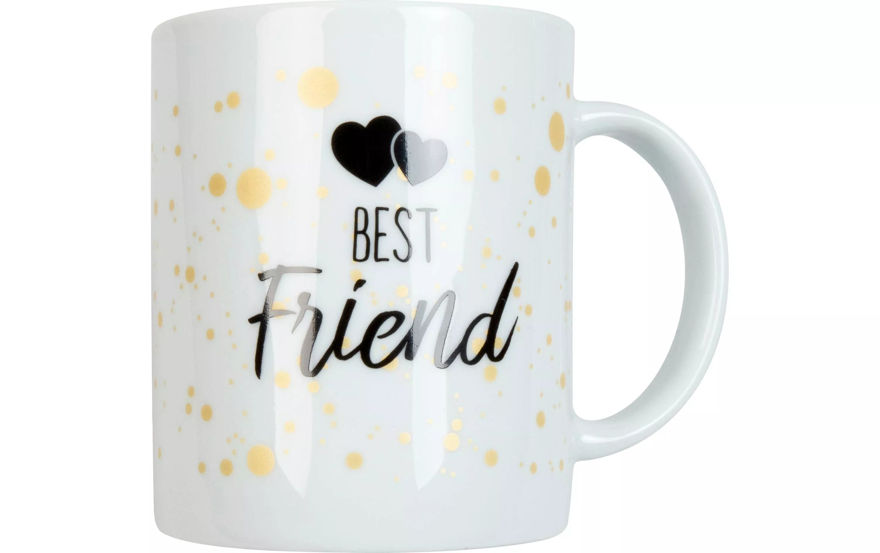 Kaffeetasse Best Friend 300 ml, 1 Stück, Weiss