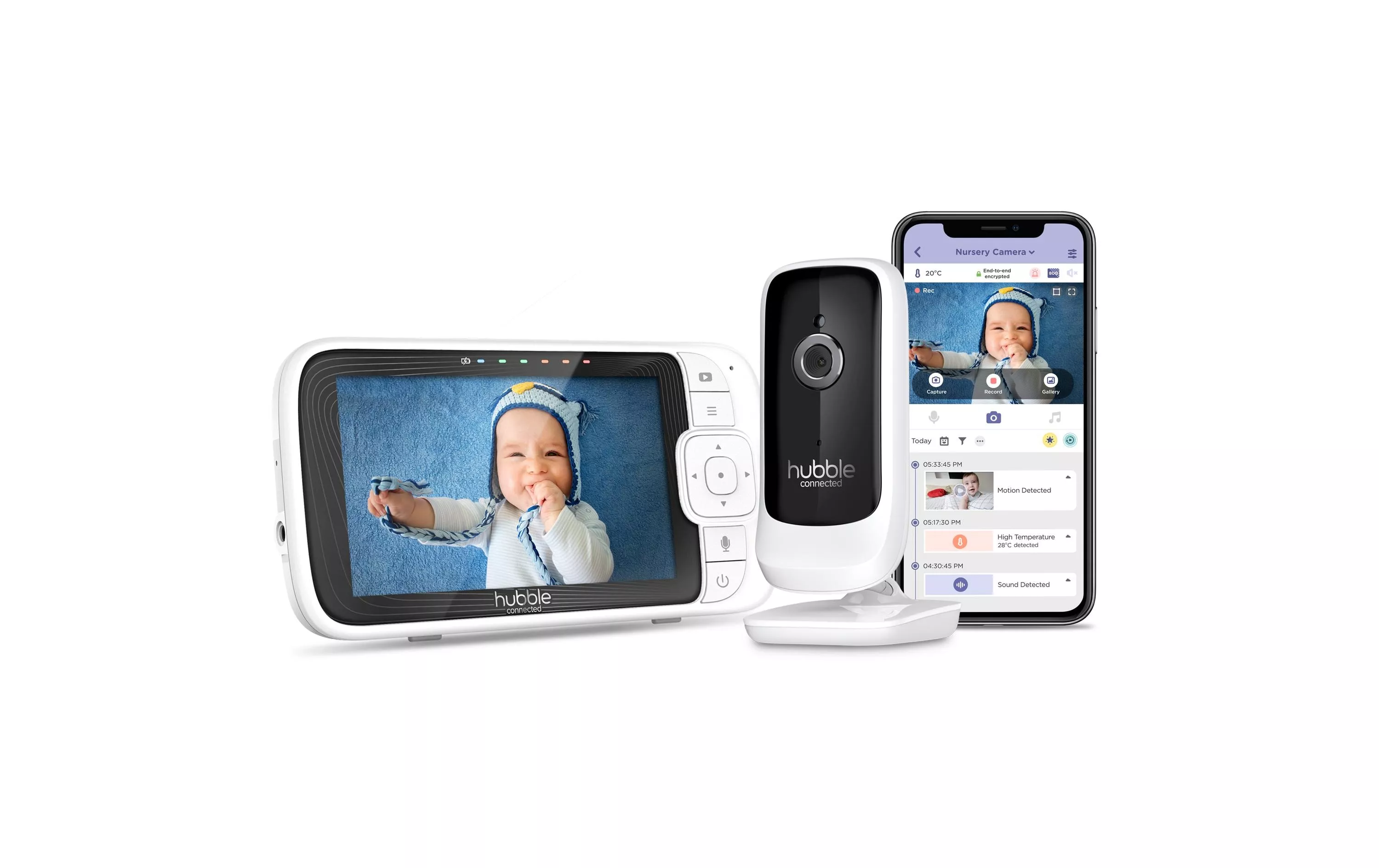 Babyphone Premium 5 pouces Nursery Pal
