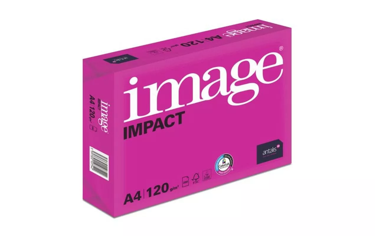 Kopierpapier Image Impact A4 Hochweiss 120 g/m², 250 Blatt