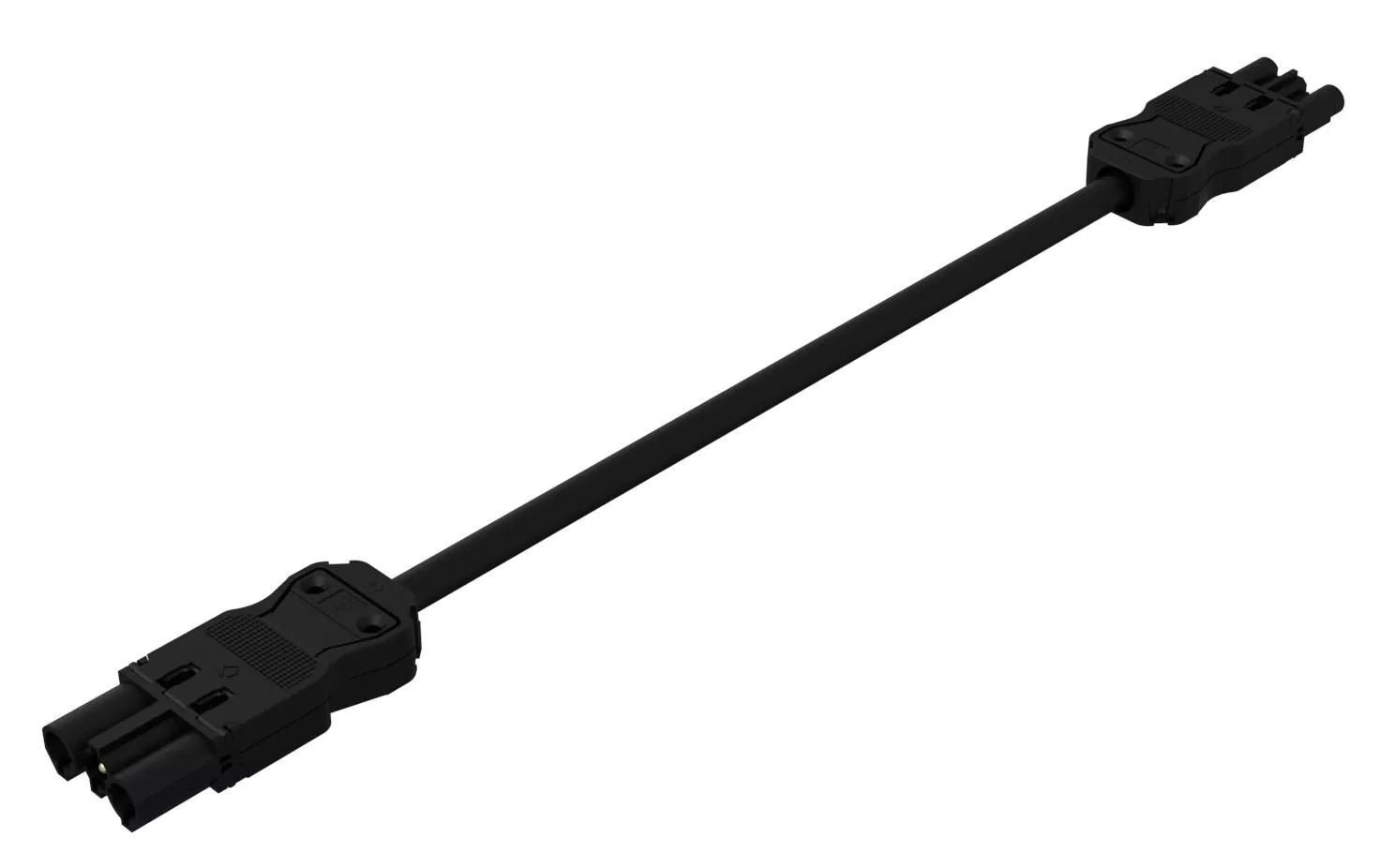 Câble de prolongation GST18I3 - GST18I3, 2 m Noir