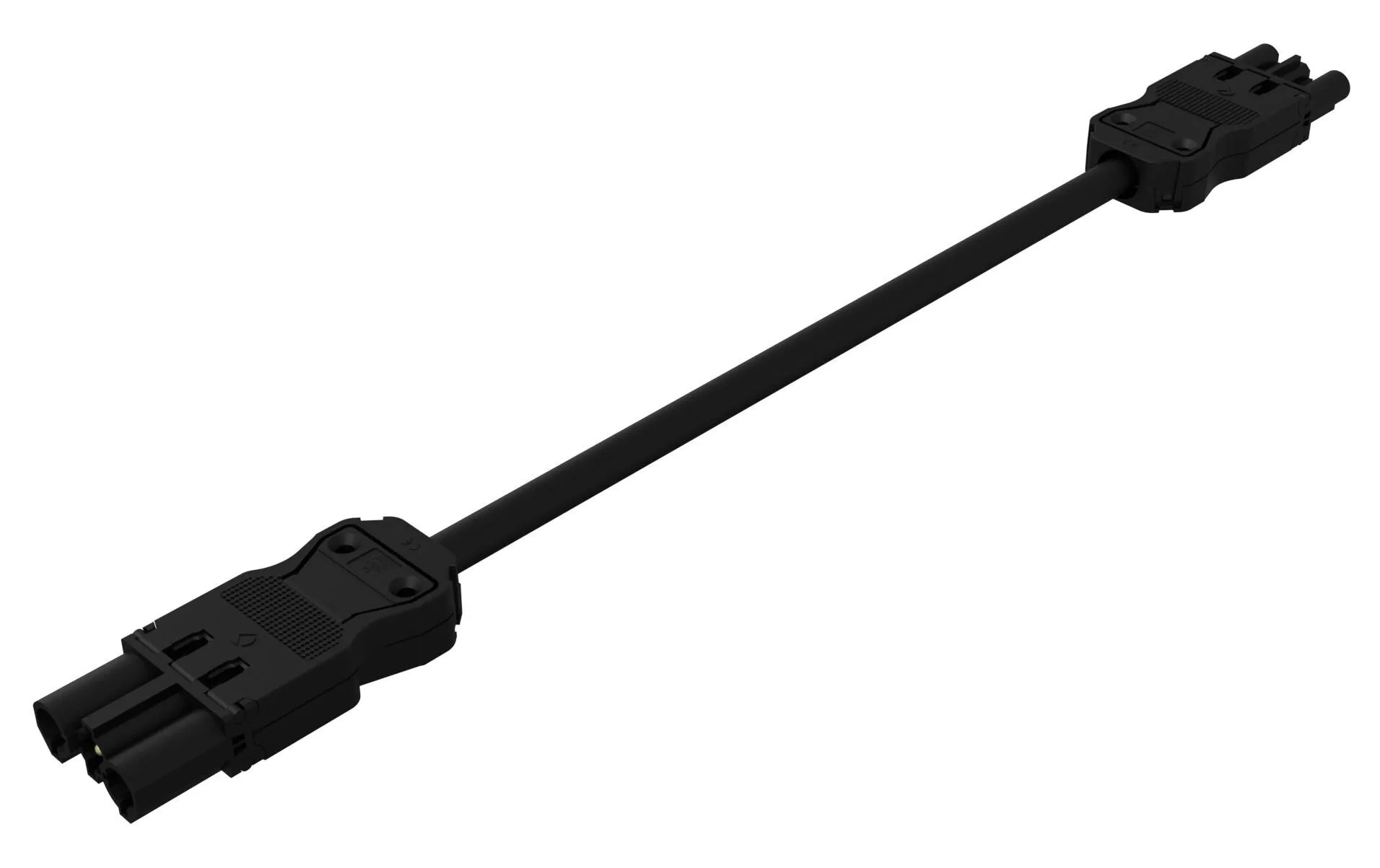 Câble de prolongation GST18I3 - GST18I3, 3 m Noir