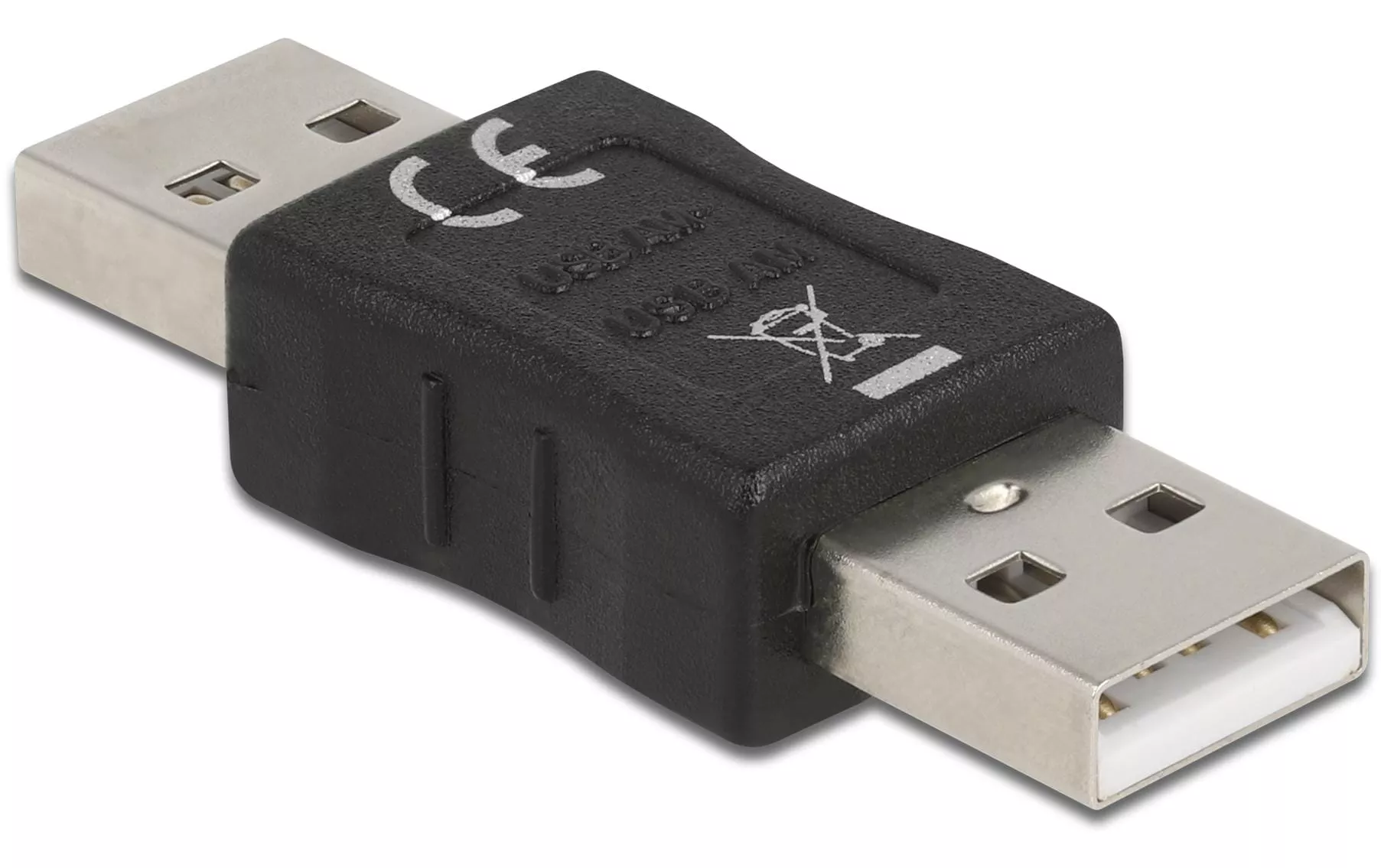 Adattatore Delock USB 2.0 USB-A maschio - USB-A maschio