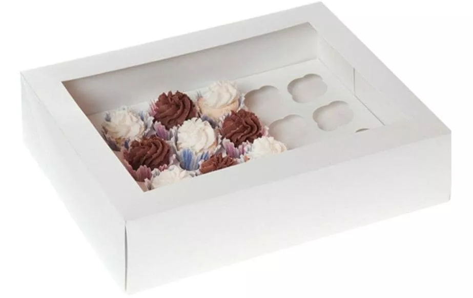 Cupcake-Box für 24 Mini Cupcakes, 2 Stück